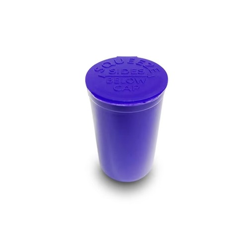 Medical Squzze Pill Bottle Plastic Vials Child Proof Container Pop Top Bottle Vials