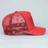 2025 Custom Your Own logo Mens Mesh Gorras Sport Cap Embroidery Patch logo 5 Panel Suede Baseball Trucker Hat