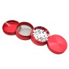 Premium Aluminium Alloy Grinder Custom Your logo Multiple Colour 4 Piece Metal Grinder 63x48mm