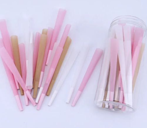 Brown Pre-Rolled Cones 109 mm with Eco-Friendly Gum