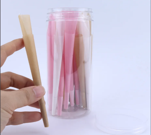 Brown Pre-Rolled Cones 109 mm with Eco-Friendly Gum