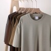 High Quality Unisex 100% Cotton Custom Logo Tshirt Print Brand Private Label Pre Shrunk Custom Oversize T Shirt