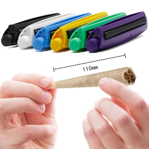 Cigarette Rolling Machine Plastic Tobacco Cone Roller Portable Smoking Tools Accessories