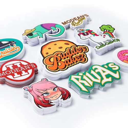 Custom Logo Wholesale Printing UV Resist Matte PVC Die Cut Sticker Waterproof Vinyl Paper Cartoon Stickers for Kids