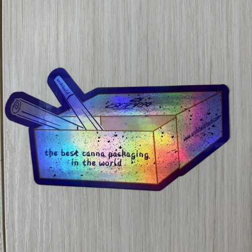 Archibald New Designed Pre Roll Packaging Label Waterproof Sticker Vinyl Custom Stickers
