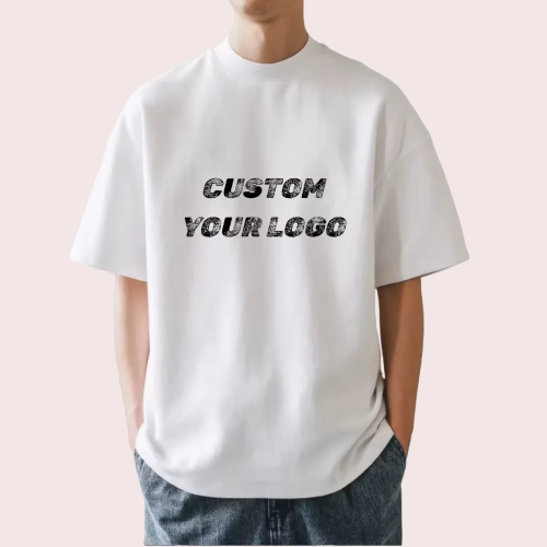Custom 100% Cotton T Shirts 230gsm Heavyweight Oversized T-shirt T Shirt Manufacturer Brand Men's