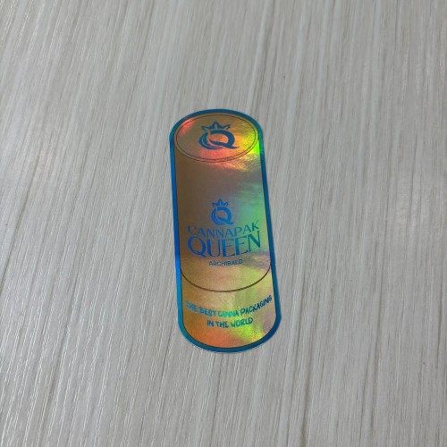 Archibald New Designed Pre Roll Packaging Label Waterproof Sticker Vinyl Custom Stickers
