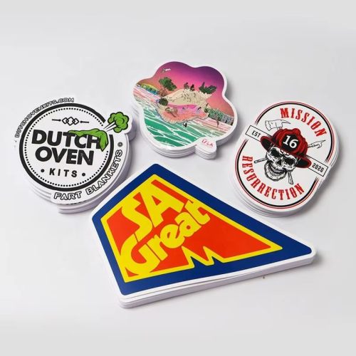 Custom Logo Wholesale Printing UV Resist Matte PVC Die Cut Sticker Waterproof Vinyl Paper Cartoon Stickers for Kids