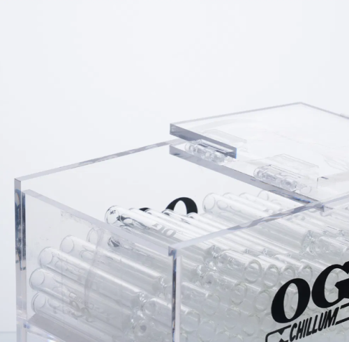 Glass Tube Filter Og Chillum Pipe Starter Kit 50/100 Pieces with Kit