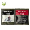 RTS Cigar Pouch Food Grade Aluminum Foil Smoking Accessories Packaging Resealable Ziplock Tobacco Bags