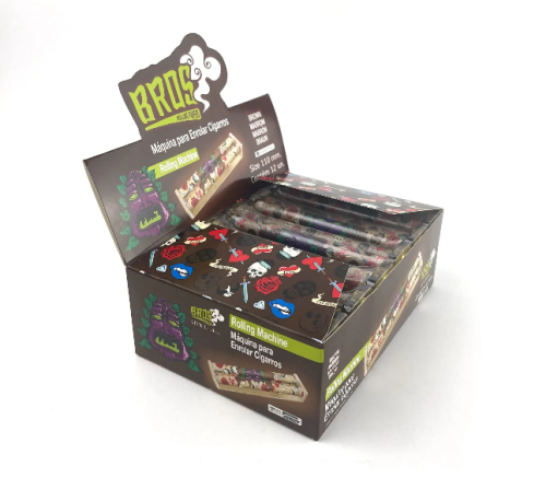 Custom Bros Brand Smoking Paper Roller Mini Rolling Cone Machine