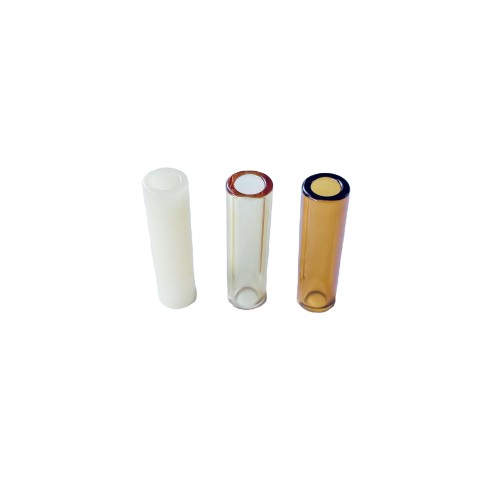 In Stock clear 12*30mm 10*30mm Straight Glass Filter Tips for Rolling Paper