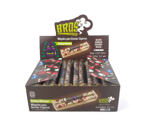 Custom Bros Brand Smoking Paper Roller Mini Rolling Cone Machine