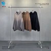 Hoodie Custom Logo High Quality White Brown Spray Hoodie Wholesale