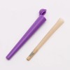 2022 Custom Plastic Smoking Cones Rolling Papers Plastic Tube Purple