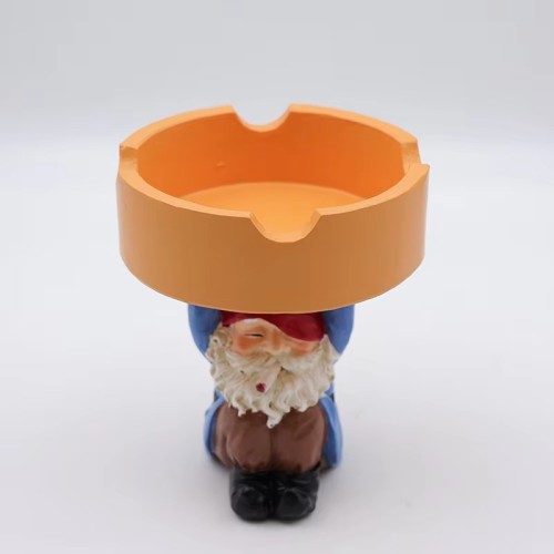 Wholesale Custom logo Resin Ceramic Funny Cigar Ashtray