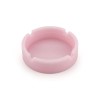 Heat-resistant Round Rectangle Silicone Ashtray Multi-color Luminous Customized logo