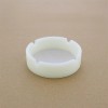 Heat-resistant Round Rectangle Silicone Ashtray Multi-color Luminous Customized logo