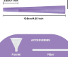 100 Pack Purple Pre Rolled Cones King Size Rolling Paper Cone 108 mm with Loader and Packing Sticks