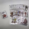 Collection World Football Star Soccer Player Plastic Gold Foil Plated Sports Cards for Kids Gift