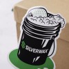 Custom Waterproof Car Sticker Vinyl PVC Die Cut Stickers UV-Resistant Digital Logo Label Sticker Printing