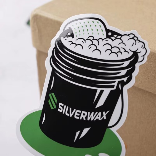 Custom Waterproof Car Sticker Vinyl PVC Die Cut Stickers UV-Resistant Digital Logo Label Sticker Printing