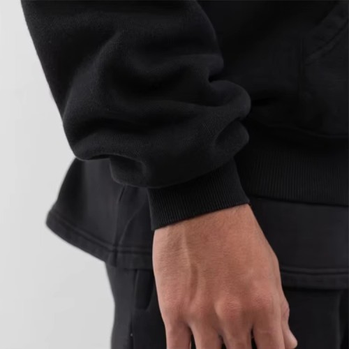 Custom Logo Blank Drop Shoulder Custom Print Hoodies Oversize Pullover Heavyweight Hoodie for Men