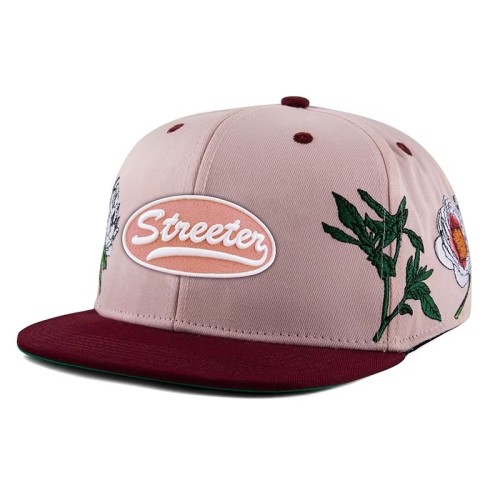 Hip Hop Snapback Hat Custom 3D Embroidery Logo Acrylic Classic Snapback Caps