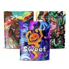 Digital Printing Smell Proof Heat Seal Cigar Aluminum Foil Smoking Hermetic 3.5g Tobacco Bag