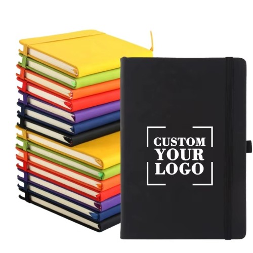 LC665 Factory Customized Logo A4 A5 Hournal Printing Wholesale Promotion Gift Custom Hardcover Notebooks