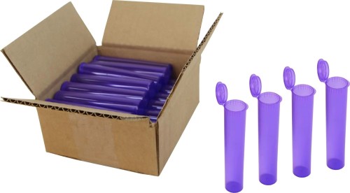 98mm 116mm J-Tube Plastic Vial Bottles POP TOP Pill Container With Child Resistant Cap