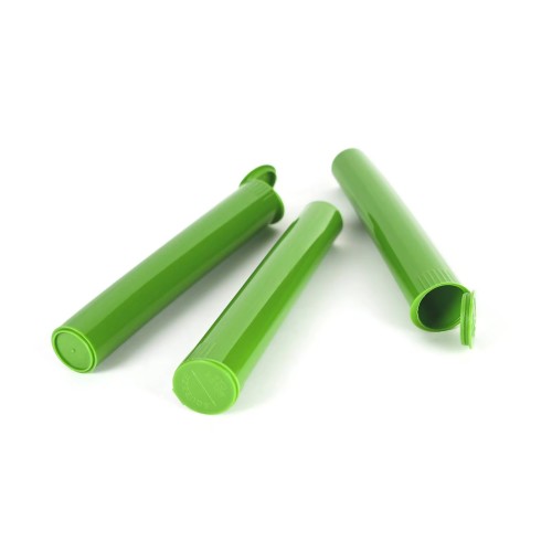 98mm 116mm J-Tube Plastic Vial Bottles POP TOP Pill Container With Child Resistant Cap