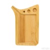 New Arrival Bamboo Smoking Set Bamboo Rolling Tray Glass Storage Jar Five Piece Set Smoking Accessories