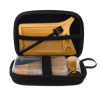 New Arrival Bamboo Smoking Set Bamboo Rolling Tray Glass Storage Jar Five Piece Set Smoking Accessories
