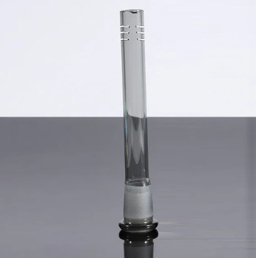 High Quality Five Colors Glass Smoking Pipes with Downstem Bowls