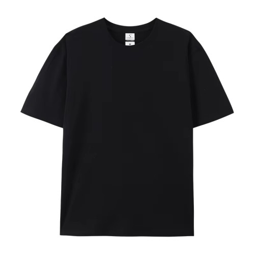 Wholesale Custom Your Brand Logo 100% Cotton Blank Men T Shirt Plain Casual Men's T-shirts