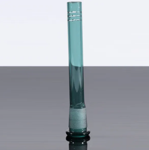 High Quality Five Colors Glass Smoking Pipes with Downstem Bowls