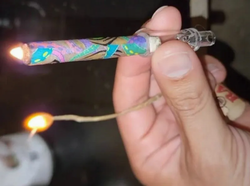 Purr Smokey Filter Glass Rolling Tip