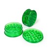  Plastic Herb & Tobacco Grinder Mini Small Dry Spice Grinder Mirror Technique Smoking Pipes