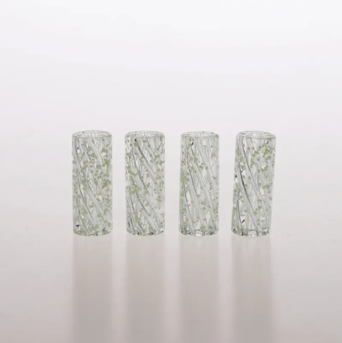 7 Holes 9 Holes Honeycomb Glass Tobacco Smoking Rip Tip 12mm*30mm Glass Filter Tips