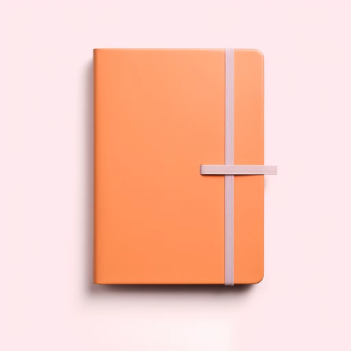 Composition Mini Student Candy Color Series Mounting Elastic Strap Waist-Sealed Digital Hardcover Notebook Printing