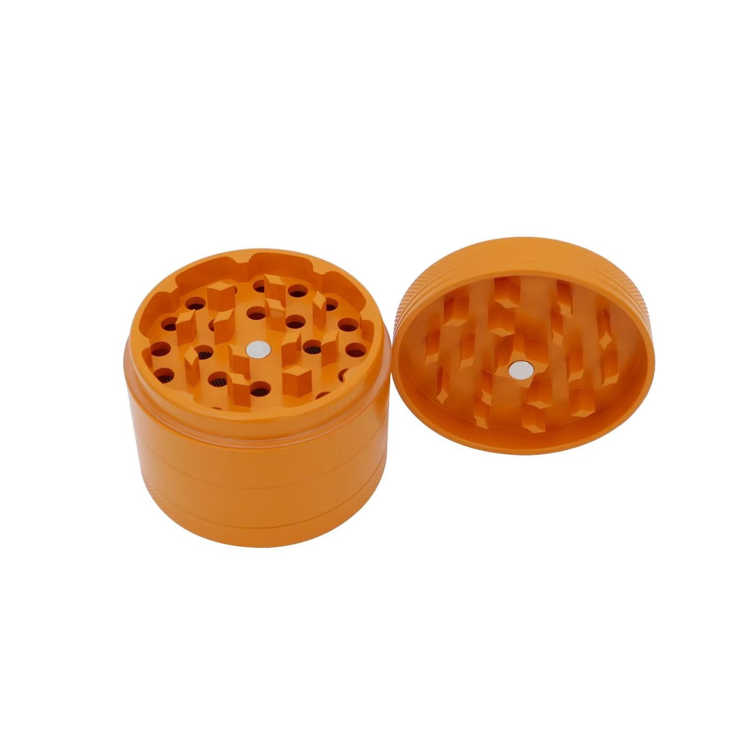JC8315-4KC Colorful Ceramic Herb Grinder 63MM Custom Logo Durable Kitchen Grinder
