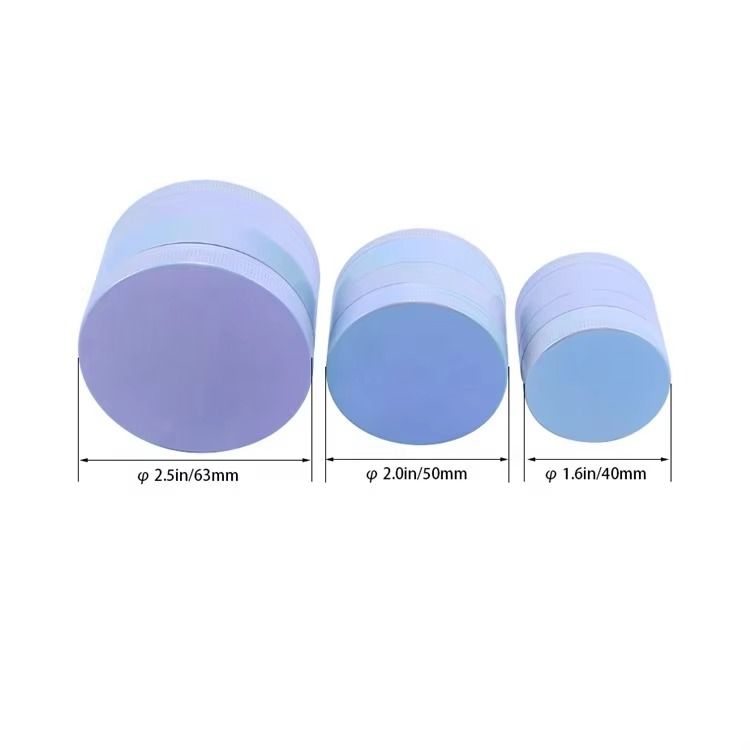 Large 63mm Grinders Custom Logo Tobacco Herb Grinder 4 Layer Grinder Smoking Accessories