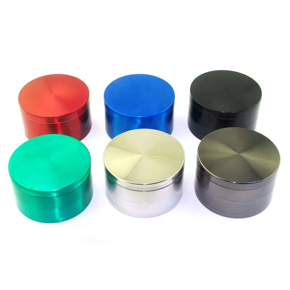 Wholesale OEM/ODM Custom Logo 4 Layer 40Mm 50Mm 55Mm 63Mm Zinc Alloy Metal Spice Hemp Herb Grinder