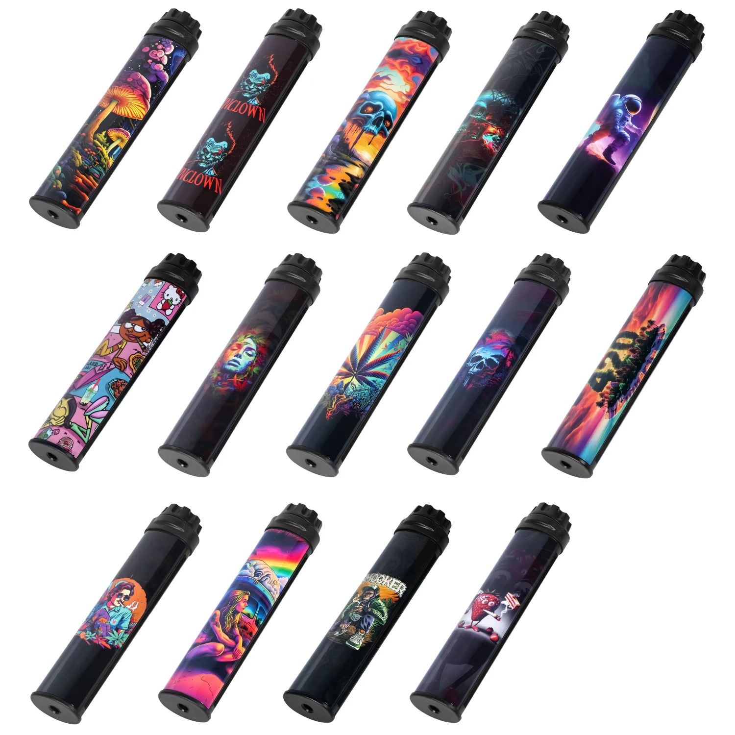 New Custom Logo Portable Hot Selling Rolling Paper Smoke Machine Plastic Rolling Machine