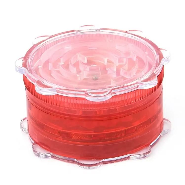 Wholesale Plastic Custom Logo Herb Grinders Cheap Mix Color Custom Herb Grinder