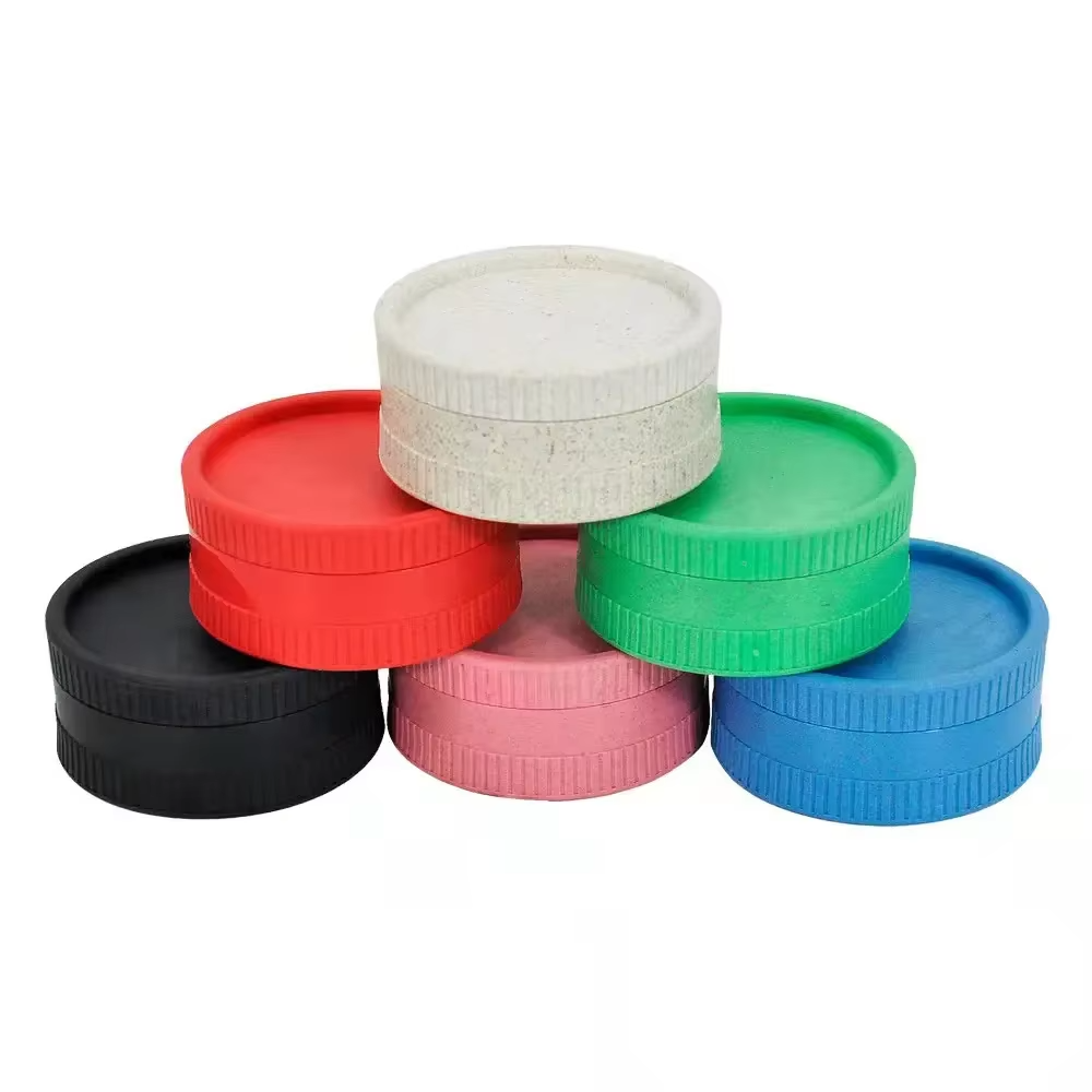 High Quality Plastic Colorful Spice Grinders Custom logo Eco-friendly Biodegradable