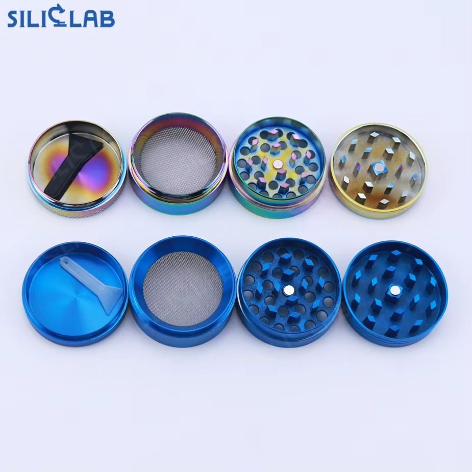 Smoking Accessories Grinder Custom LOGO Zinc Dry Herb Tobacco Grinders