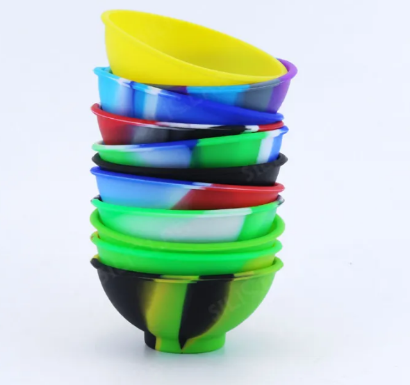 Herb Tobacco Spice Storage Bowl Container Non-Stick Silicone Bowl Accessories