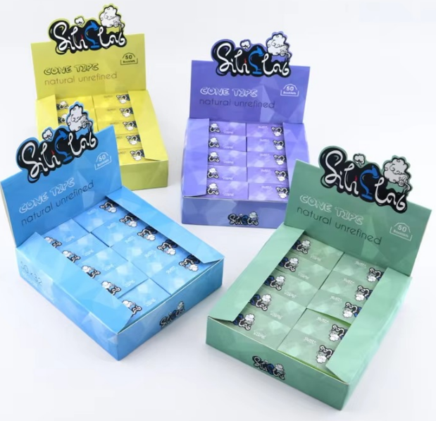 Custom Filter Manually Rolling Tips Smoking Accessories 32leaves/Booklet Design Pre Smoking Paper Filter Tips
